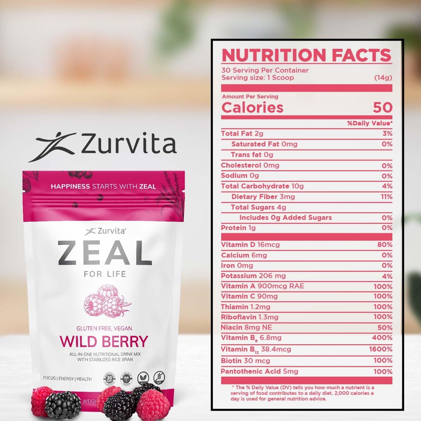 Zeal - Wild Berry Gluten Free